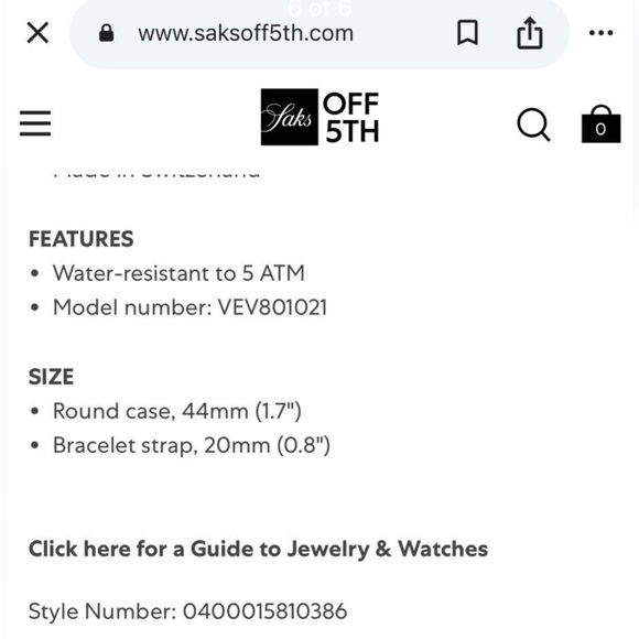 Mens Versace Watch - Picture 6 of 6